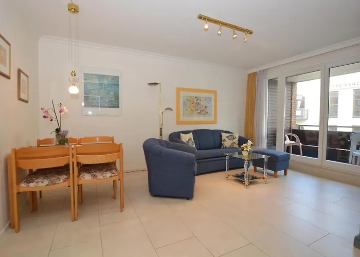4-21, Friedrichstr, Im Herzen Westerlands, Sehr Strandnah, Balkon, 2 Zi