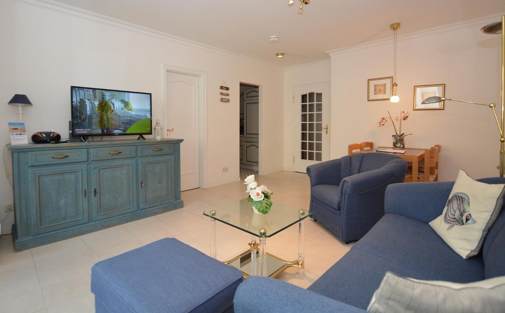 4-21, Friedrichstr, Im Herzen Westerlands, Sehr Strandnah, Balkon, 2 Zi *
